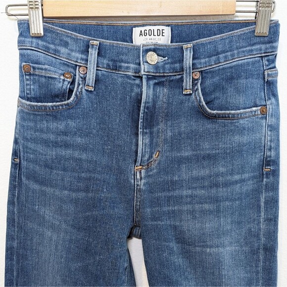 Agolde Sohpie High Waist Skinny Jeans - Picture 6 of 14